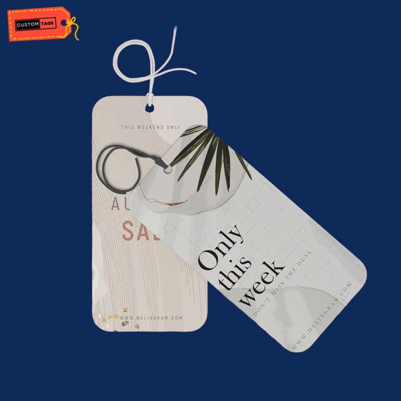 Custom Rounded Corner Tags