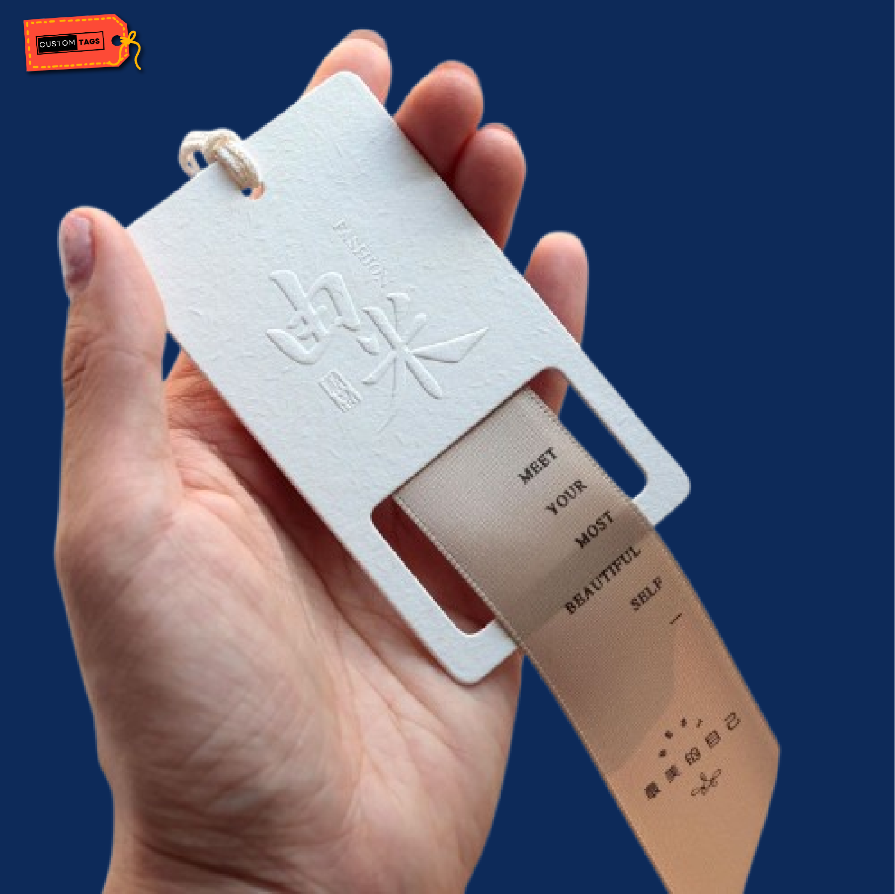 Custom Silk Tags