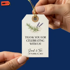 Custom Favor Tags