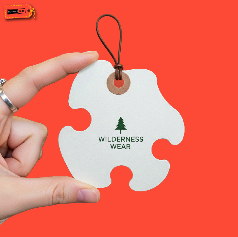 Custom Puzzle Shape Tags