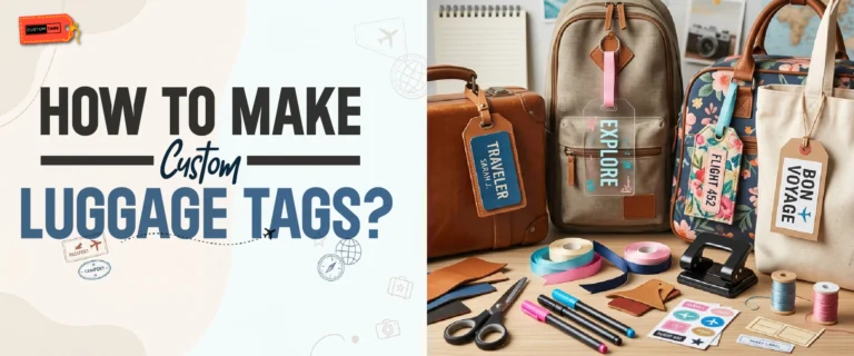 How to Make Custom Luggage Tags?