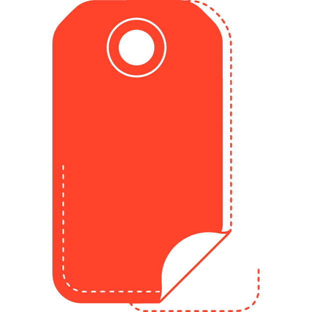 Custom Sticker Hang Tags