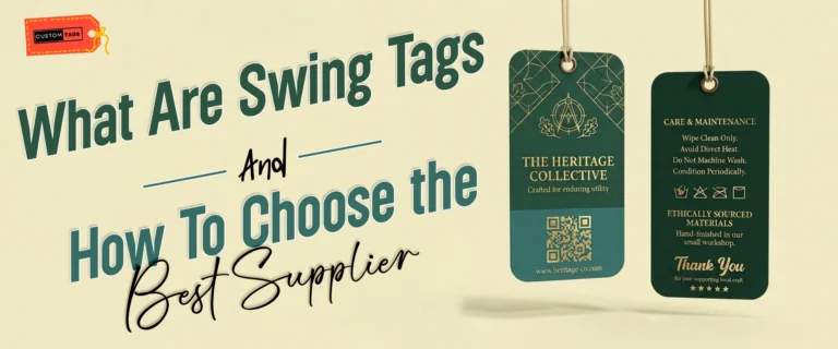 What Are Swing Tags, And How To Choose The Best Supplier?