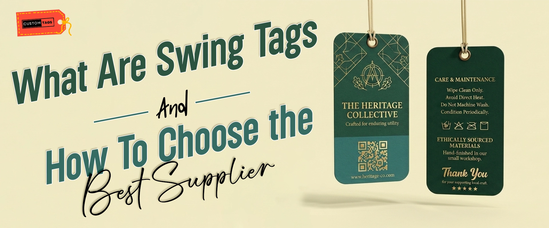 What Are Swing Tags, And How To Choose The Best Supplier?